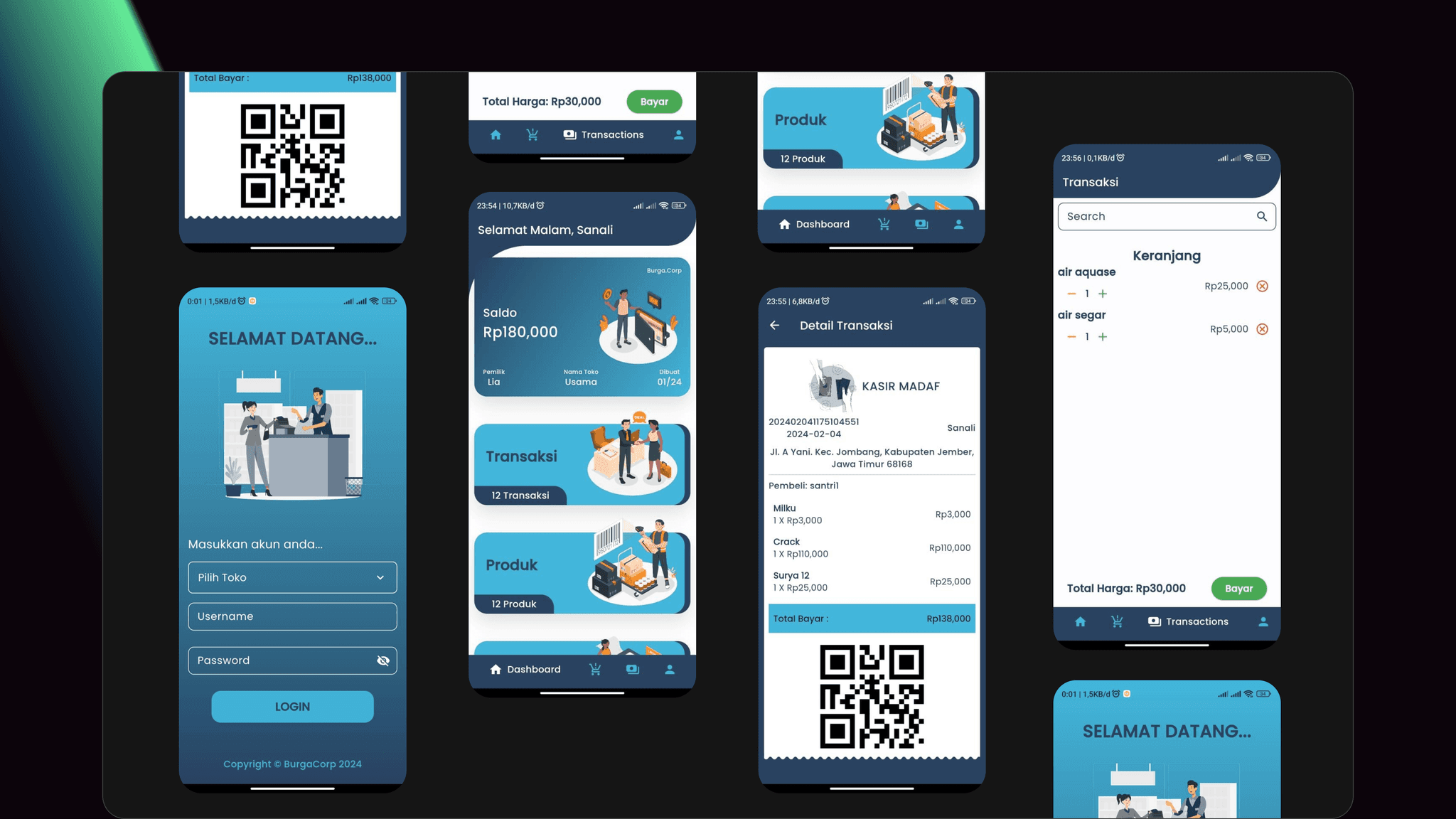 Boarding School Cooperative POS and Online SPP Payment